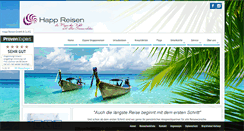 Desktop Screenshot of happ-reisen.de